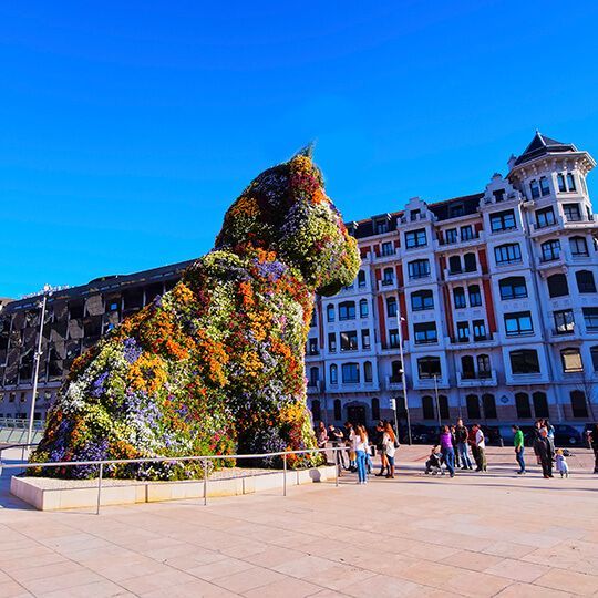 Día 2 · Bilbao · Cata de vinos y productos locales · Tour privado por Bilbao