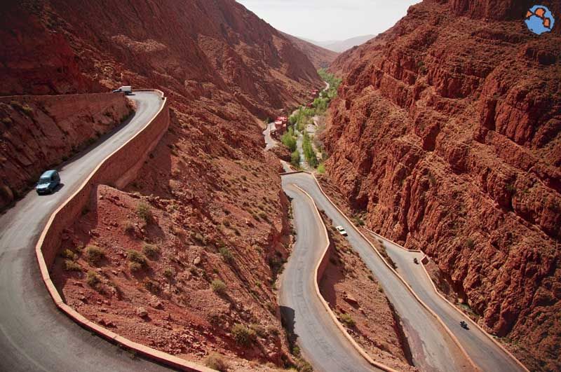 Día 3 · Marrakech - Ait Ben Haddou - Ourzazate - Gargantas de Dades