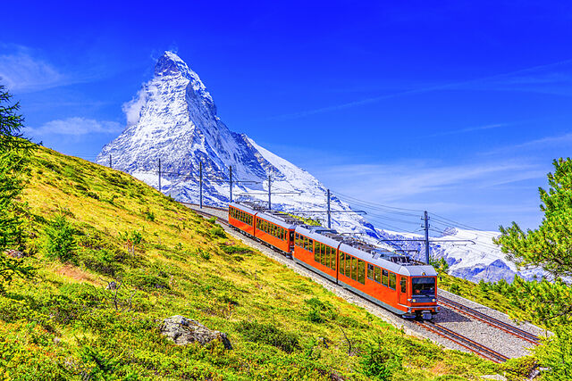 Día 6 · Lucerna - Gargantas de Aar - Zermatt - Täsch